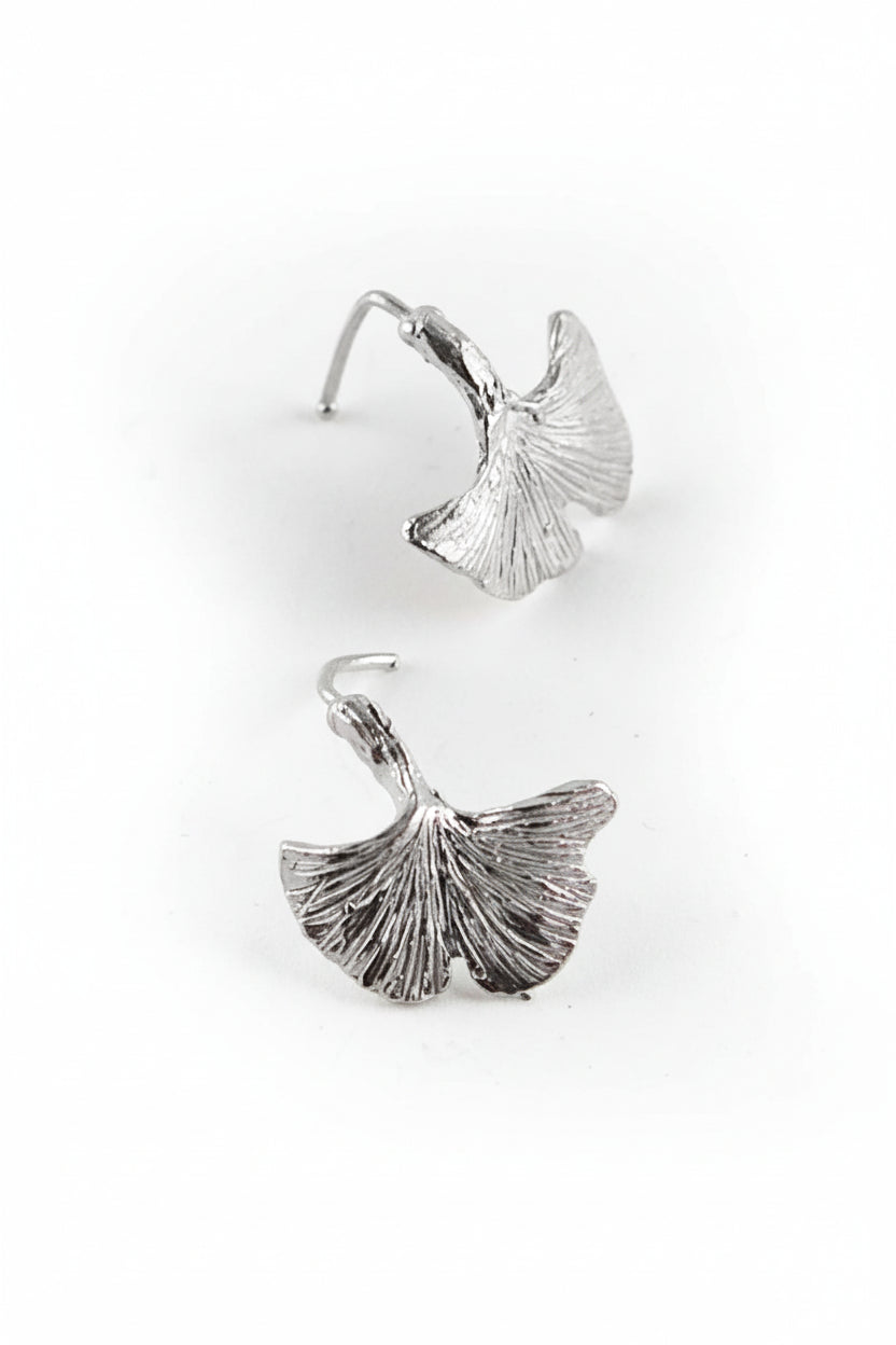 Orecchini Ginkgo Bud Foglie