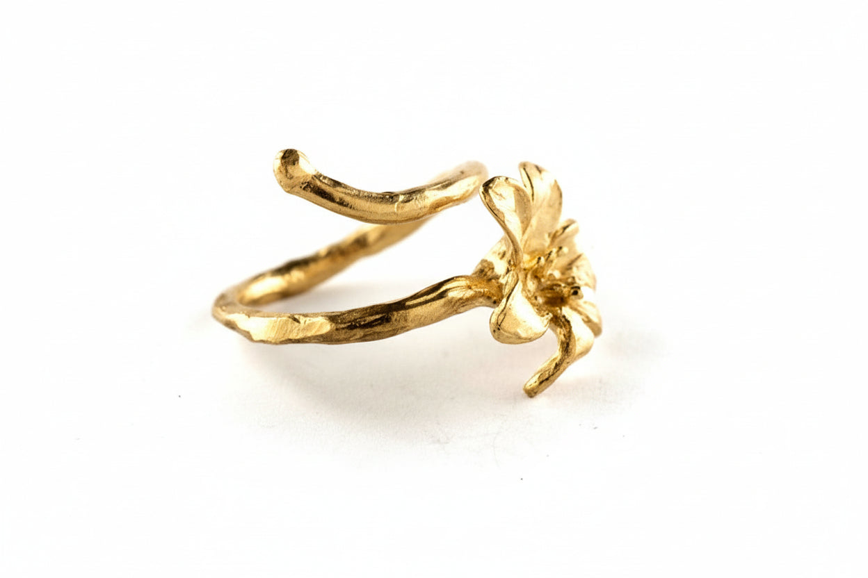 Anello Tuberosa Bud Fiori