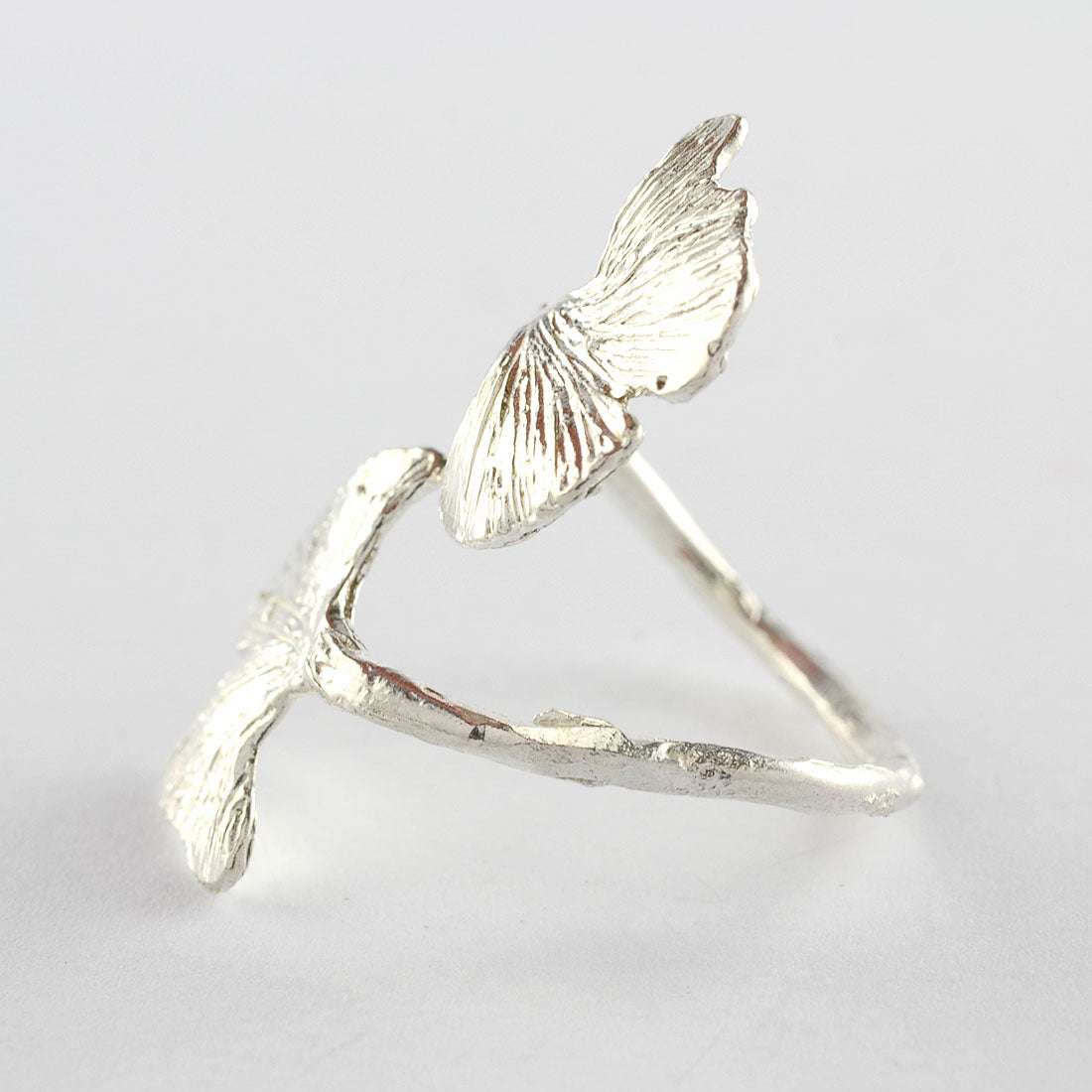 Anello Biloba Foglie