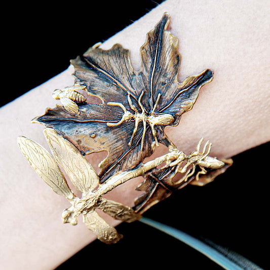 Bracciale Stagno Foglie