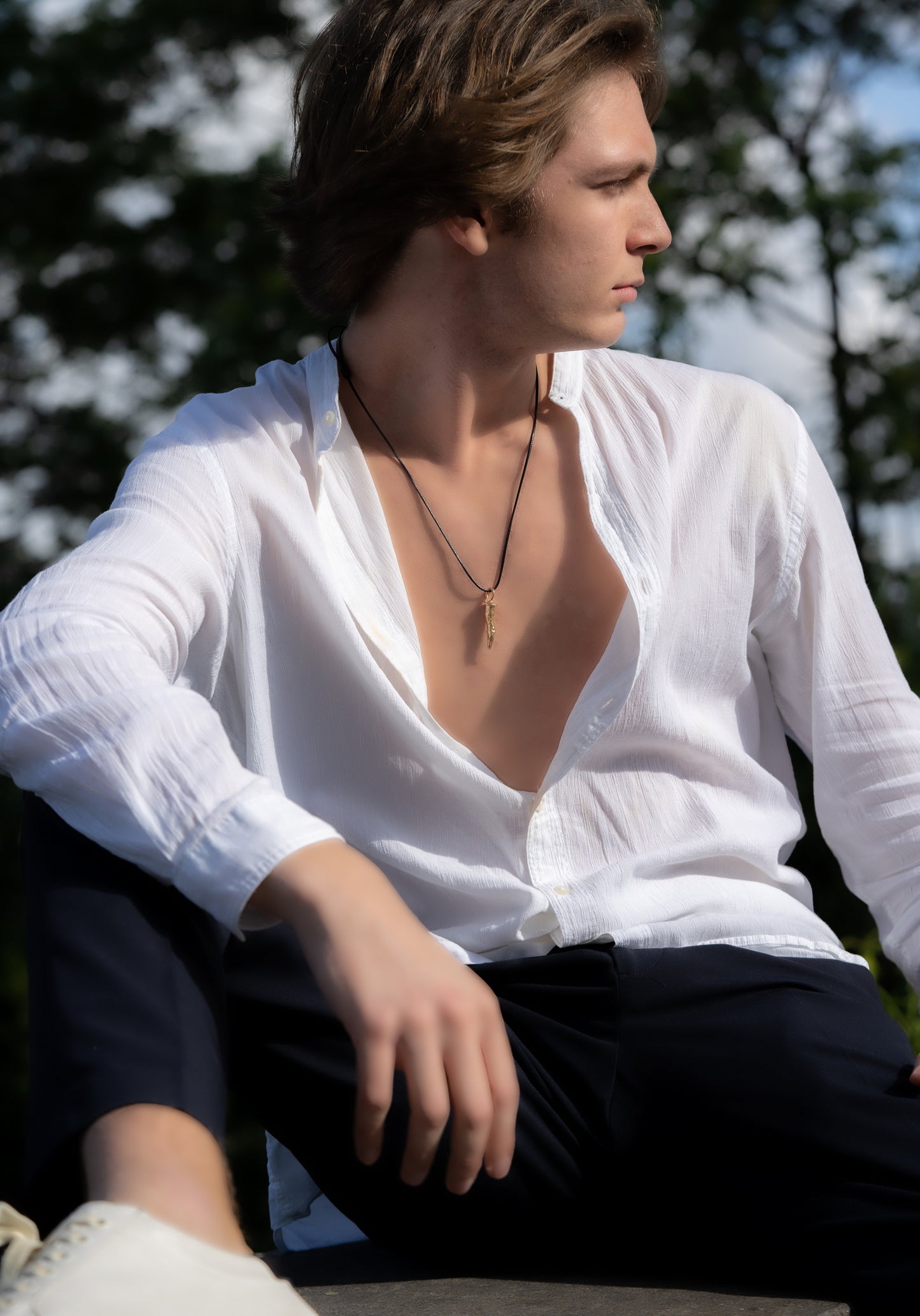 Collana Corno Uomo