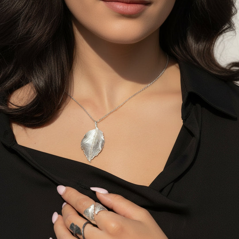 Collana Alloro Foglie