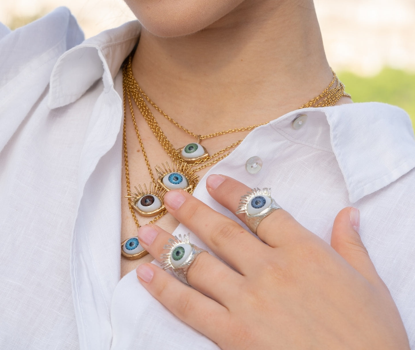 Collana Occhio
