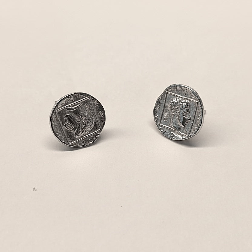 Orecchini Moneta Roma