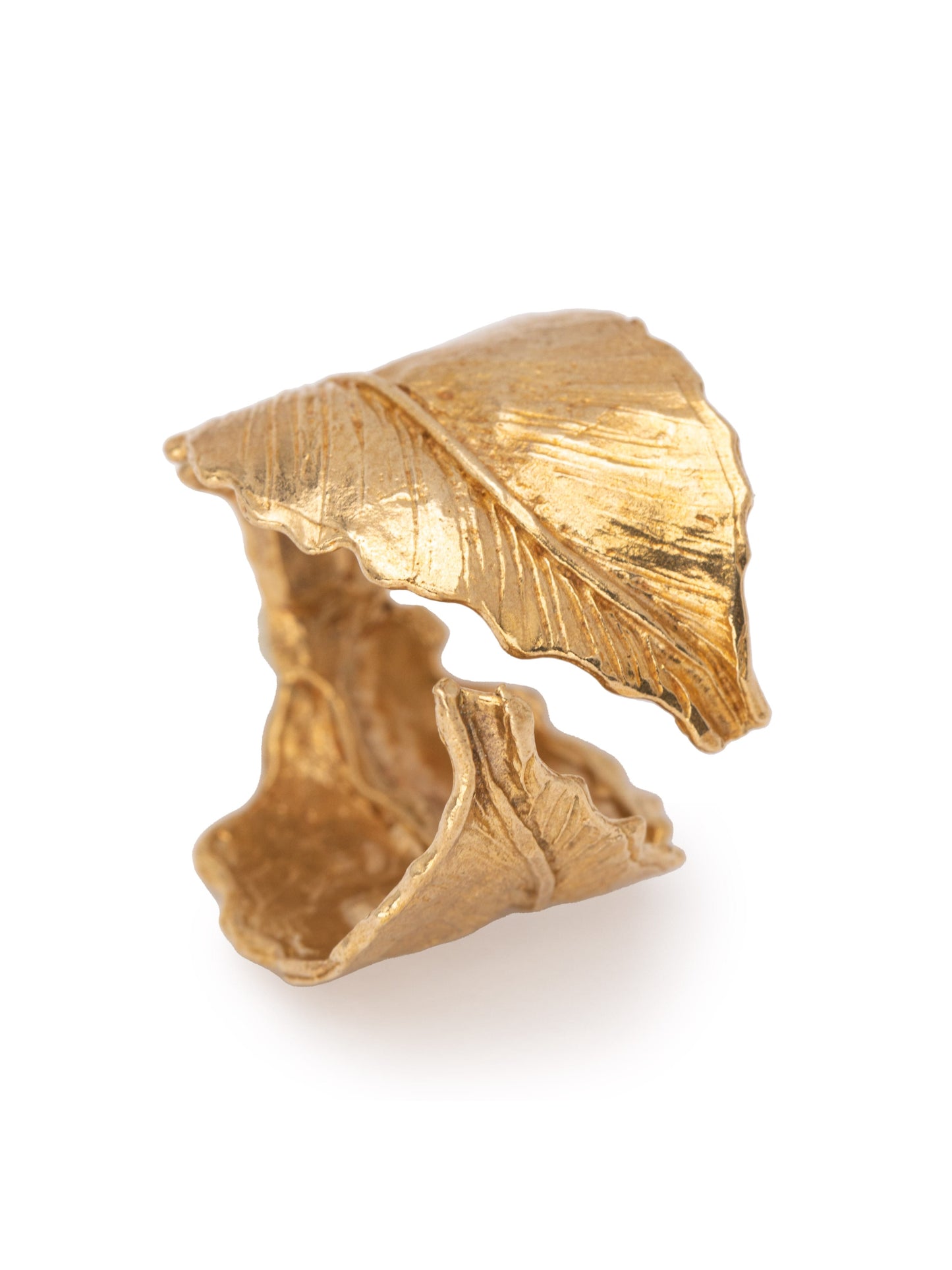 Anello Alloro Foglie