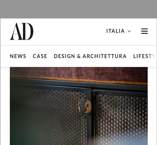 Patrizia Corvaglia citata su AD Italia | Design Roma