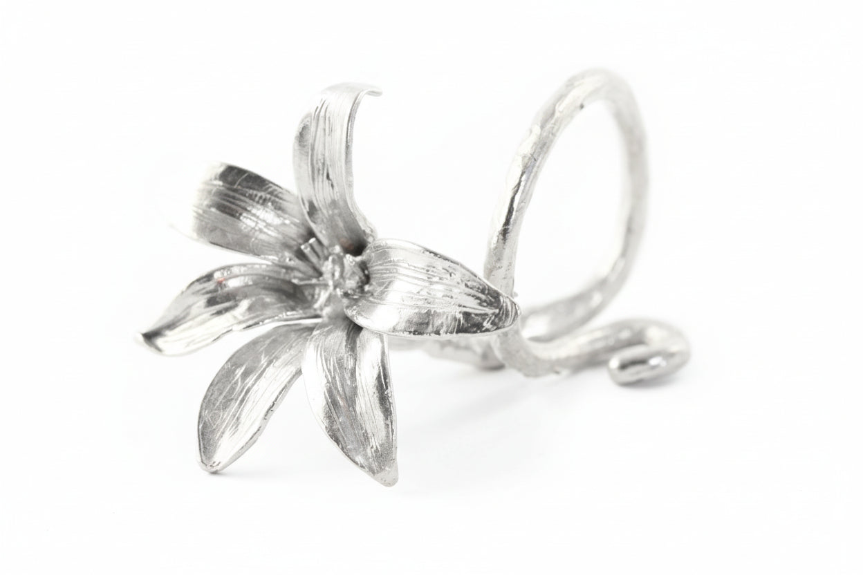 Anello Tuberosa Fiori