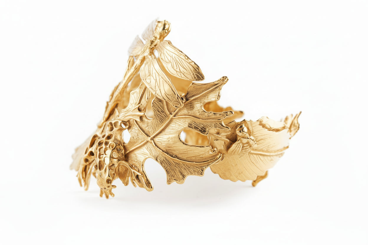 Bracciale Stagno Foglie