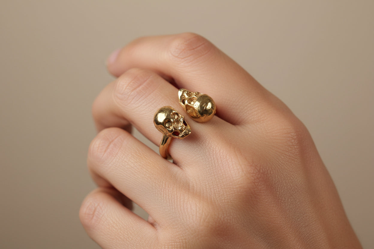 Anello Skull Uomo
