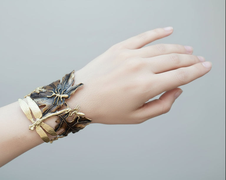 Bracciale Stagno Foglie