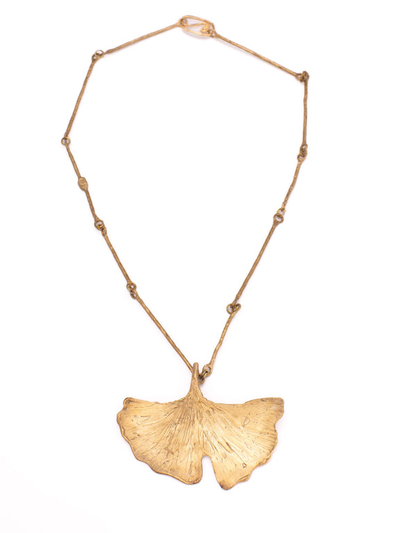 Collana Ginkgo Biloba Foglie