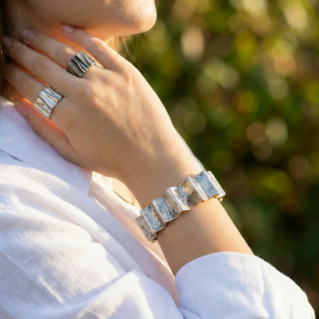 Bracciale Basalto Materie