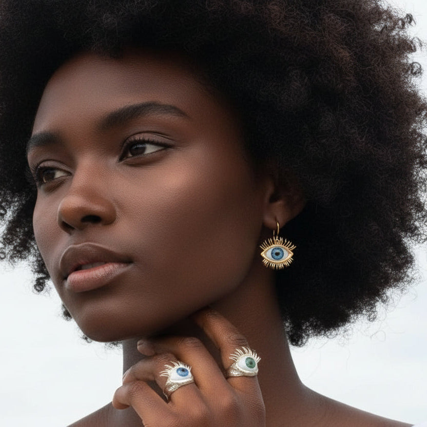 Orecchini Occhio Cigliato