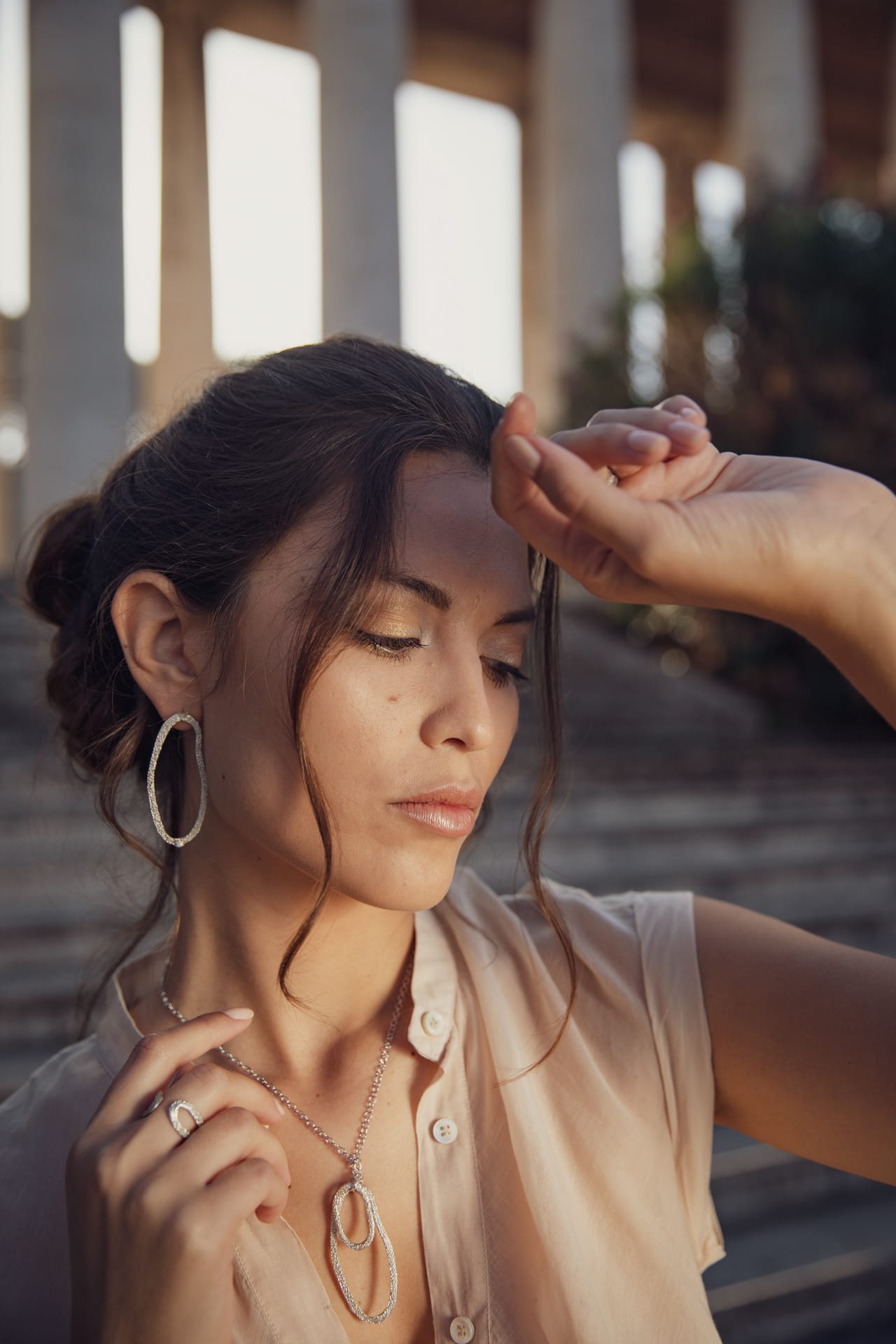 Lake earrings