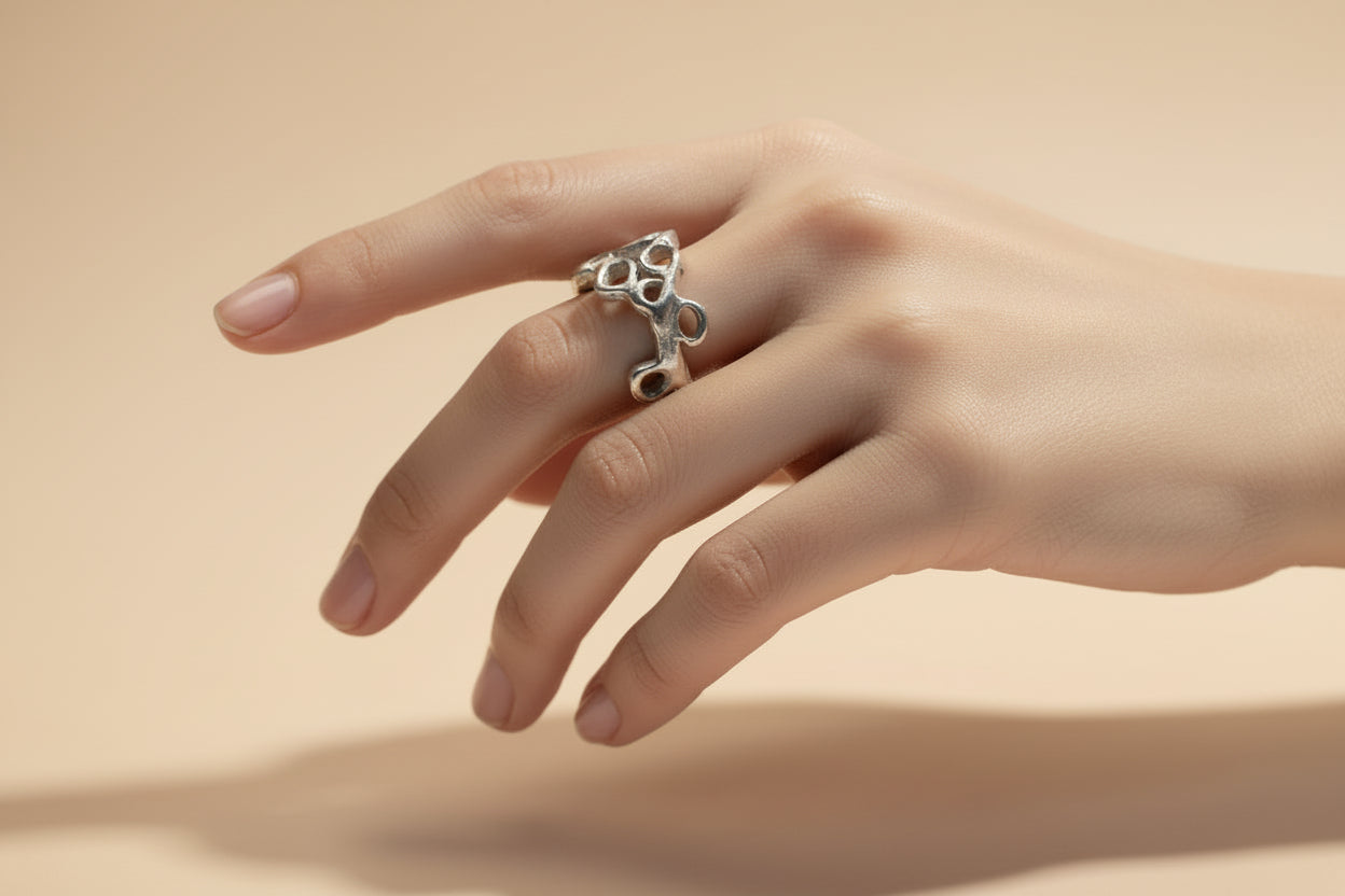 Anello Spuma di Mare Optical