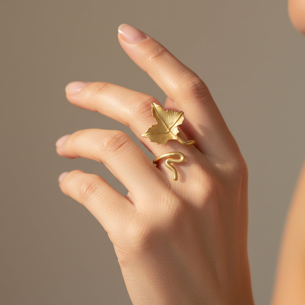 Vine earrings