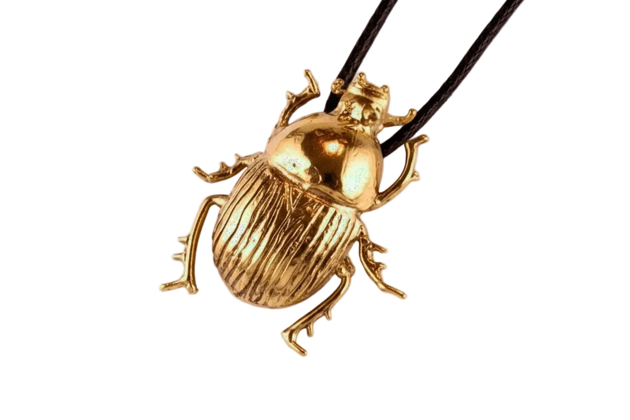 Collana Scarabeo Animali