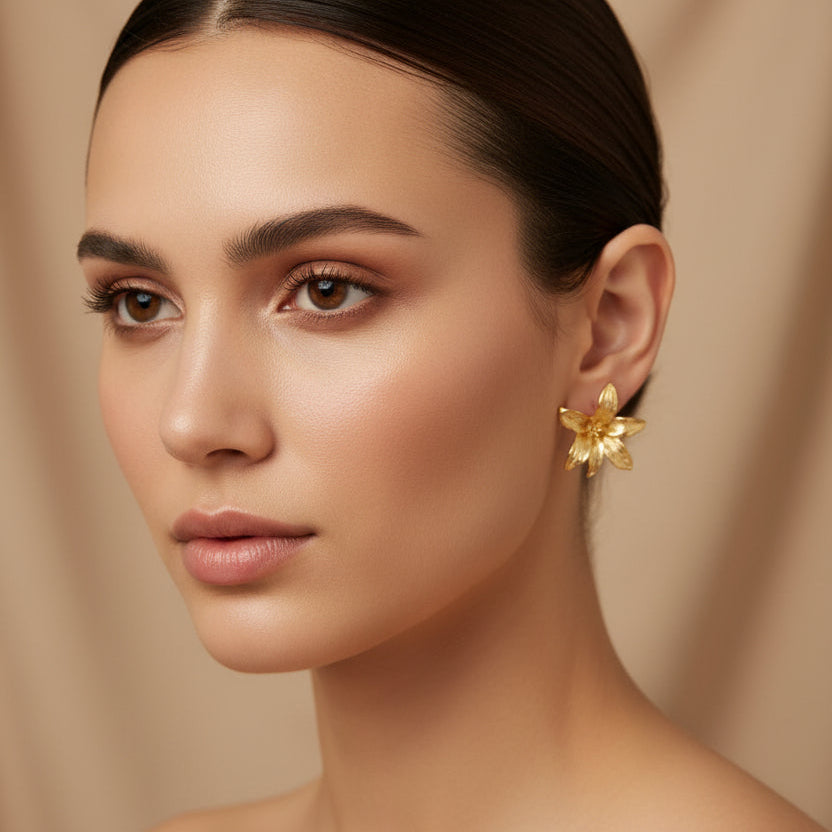 Orecchini Tuberosa Fiori