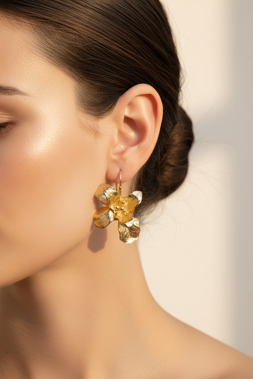 Orecchini Orchidea Fiori