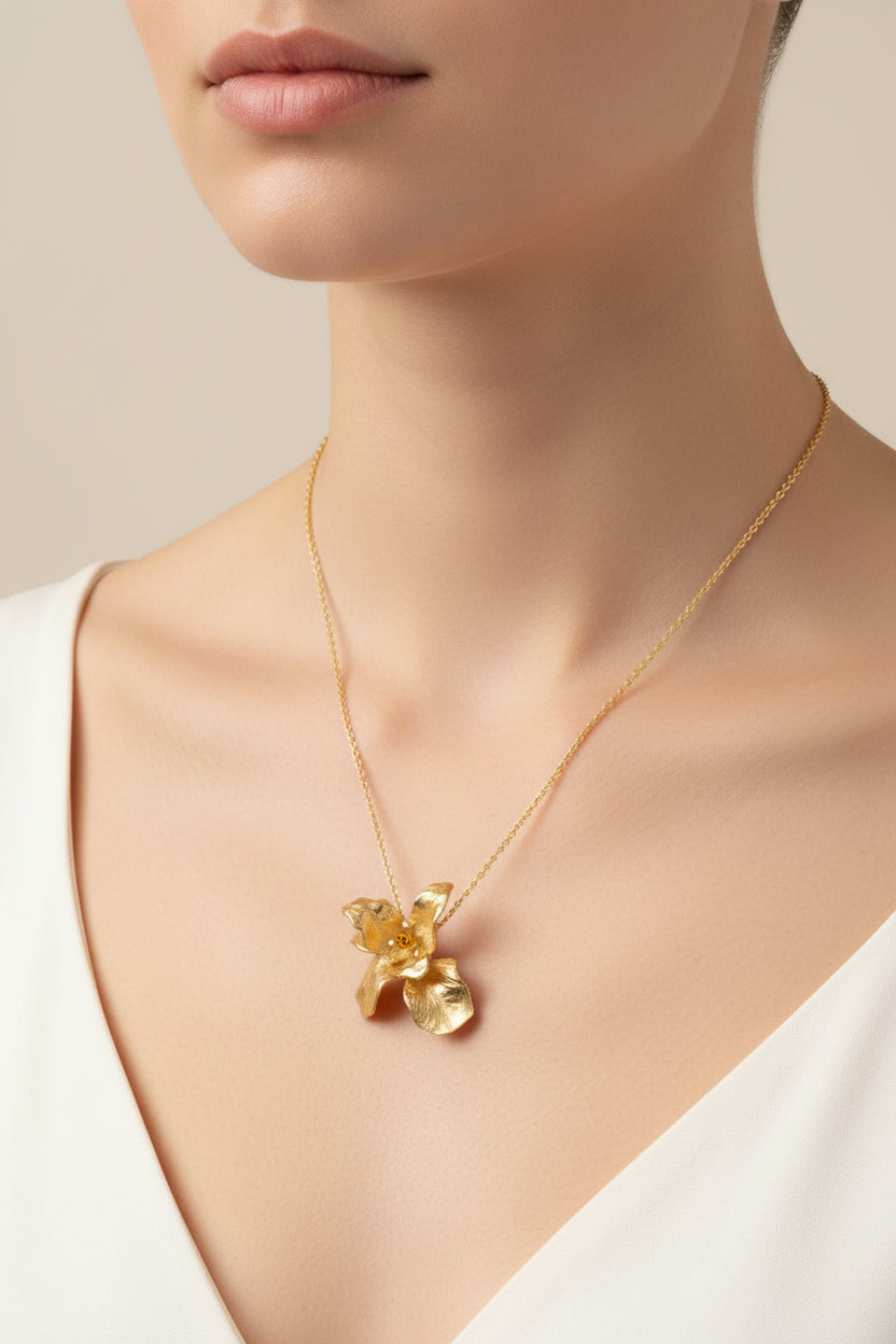 Collana Orchidea Fiori